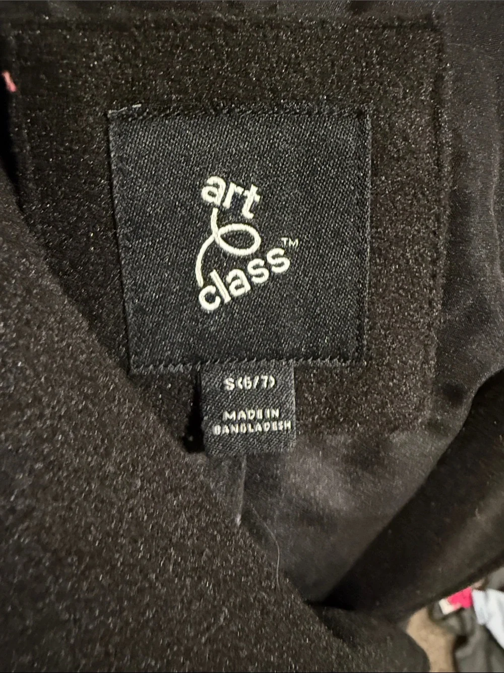 art class Black Pea Coat